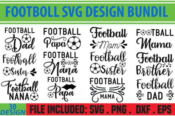 Download Football Quotes Svg Cut Files Bundle - Cut files Collection