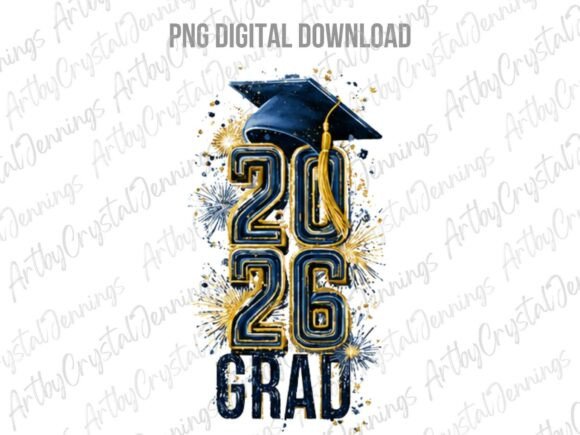 Download Class of 2026 School Graduation Cap PNG - Grad Collection