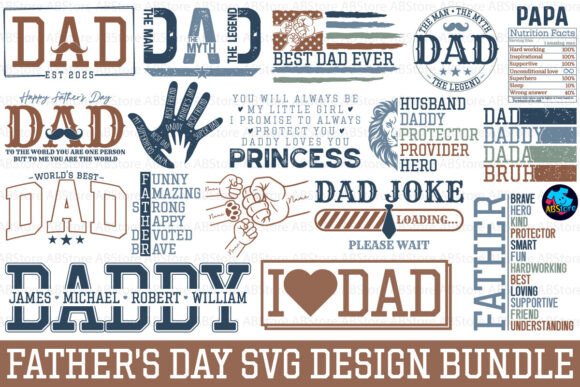 Download Father's Day SVG Design Bundle - Premium Bundle