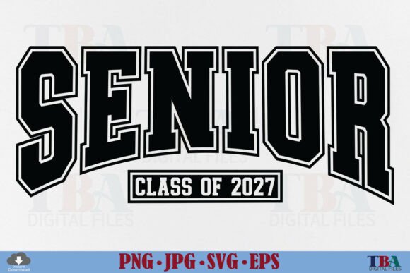 Download Senior 2027 SVG, Class of 2027 PNG Grad - Grad Collection