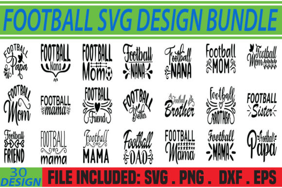 Download Football Quotes Svg Cut Files Bundle - Cut files Collection