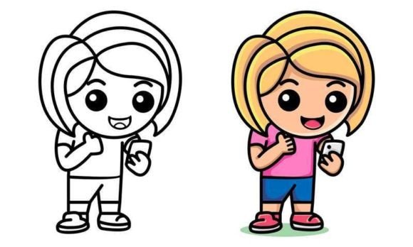 Download Girl Chatting with Her Boyfriend - Boyfriend Collection