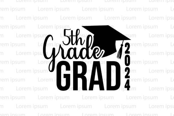 Download 5th Grade Grad 2024| Graduation Svg - Grad Collection